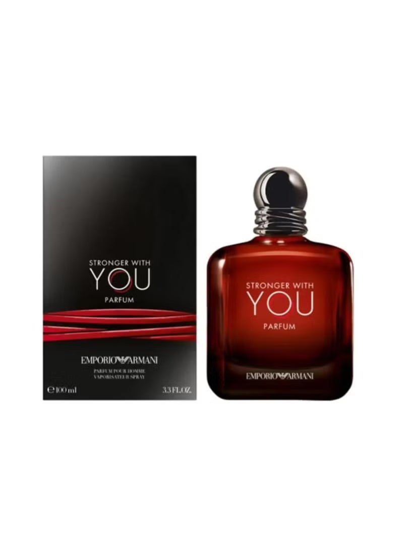 عطر ارماني سترونجر ويذ يو الرجالي بارفيوم 100مل