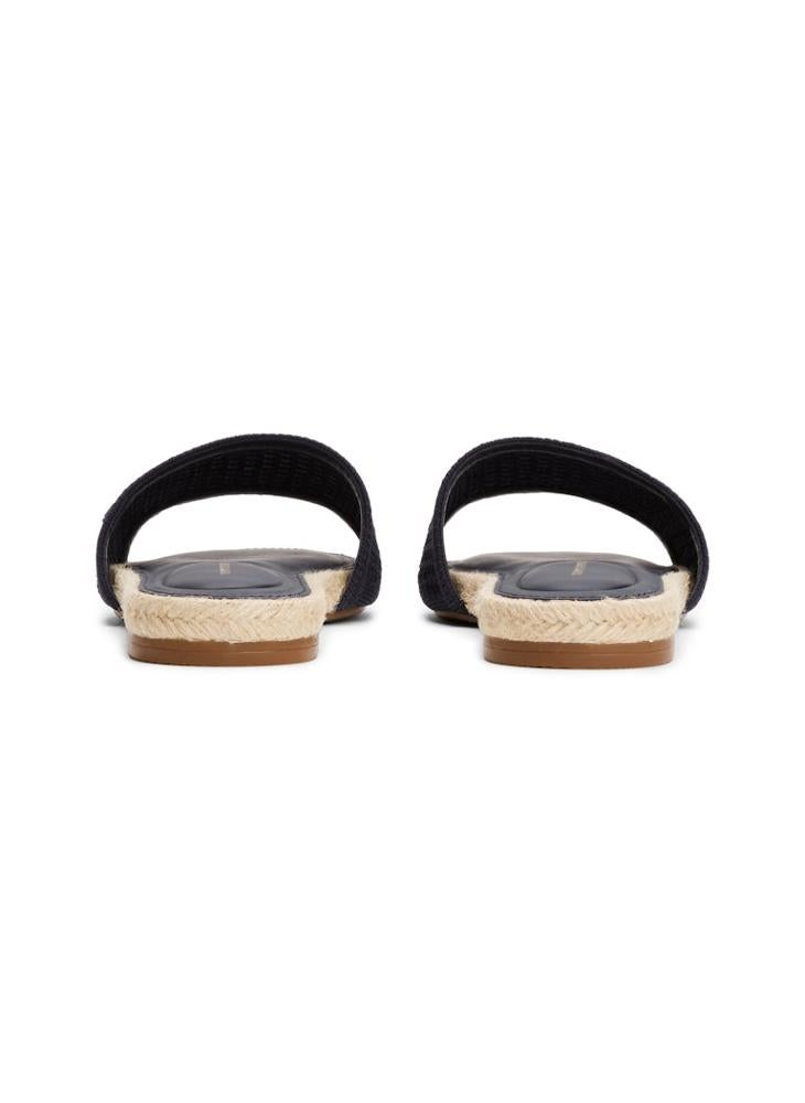 TOMMY HILFIGER Knit Mesh Flat Sandal Espadrille Sandals - Image 3