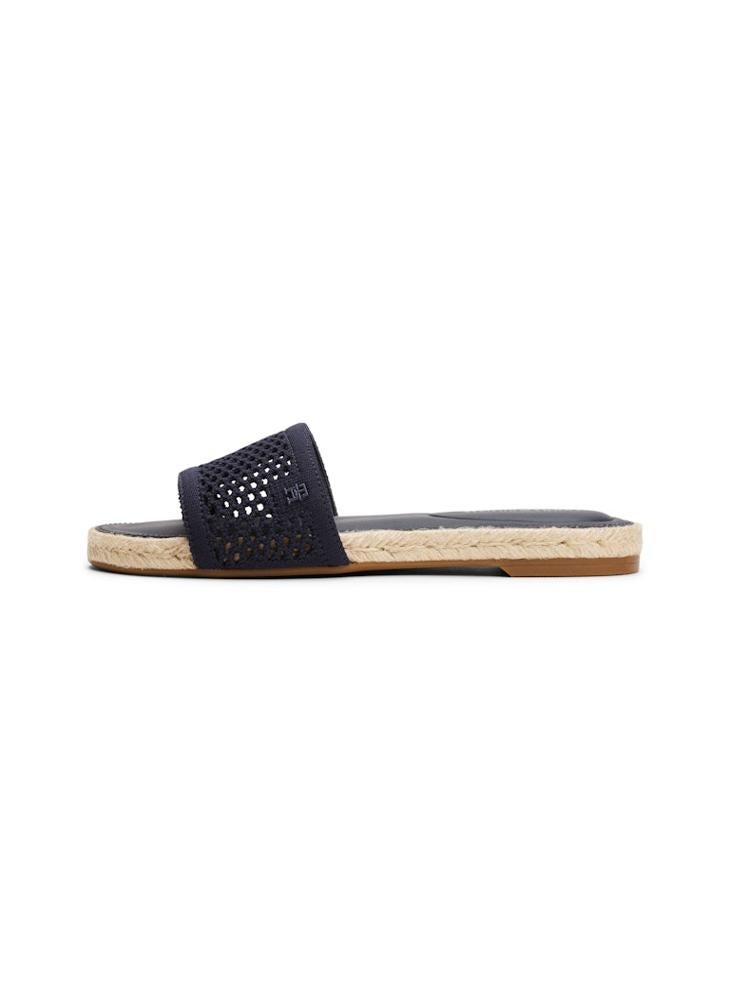 TOMMY HILFIGER Knit Mesh Flat Sandal Espadrille Sandals - Image 2
