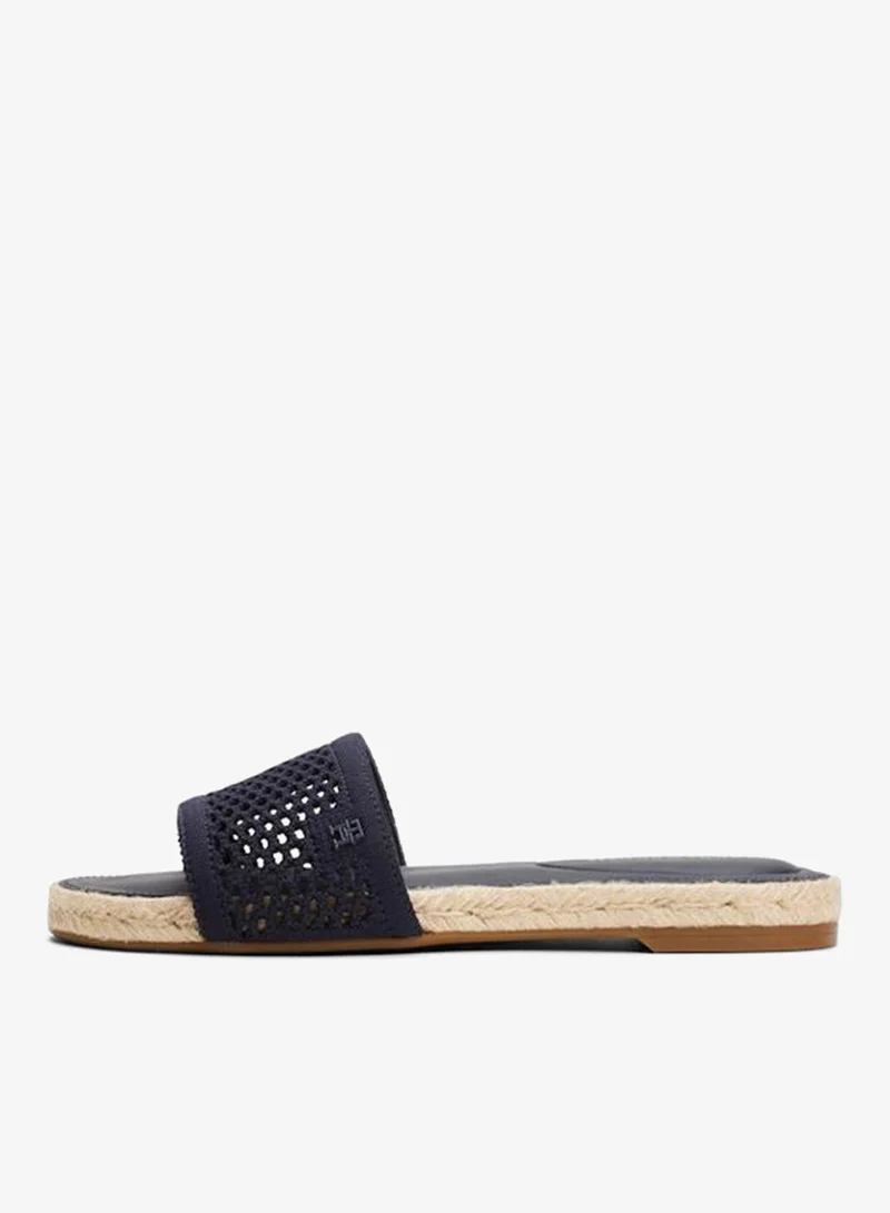TOMMY HILFIGER Knit Mesh Flat Sandal Espadrille Sandals