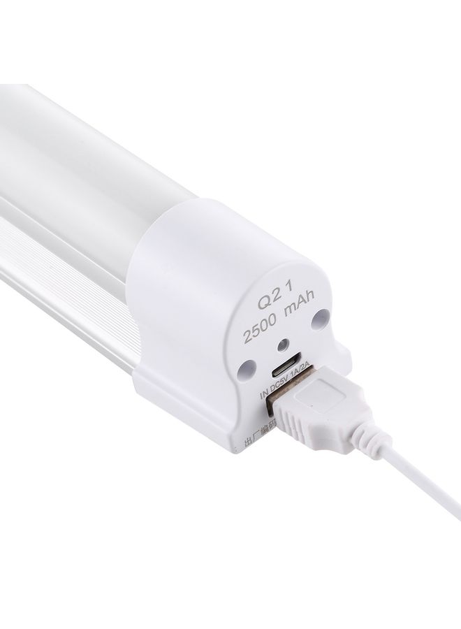 شريط أضواء LED بمنفذ USB أبيض 36 x 5 x 4سم - Image 5