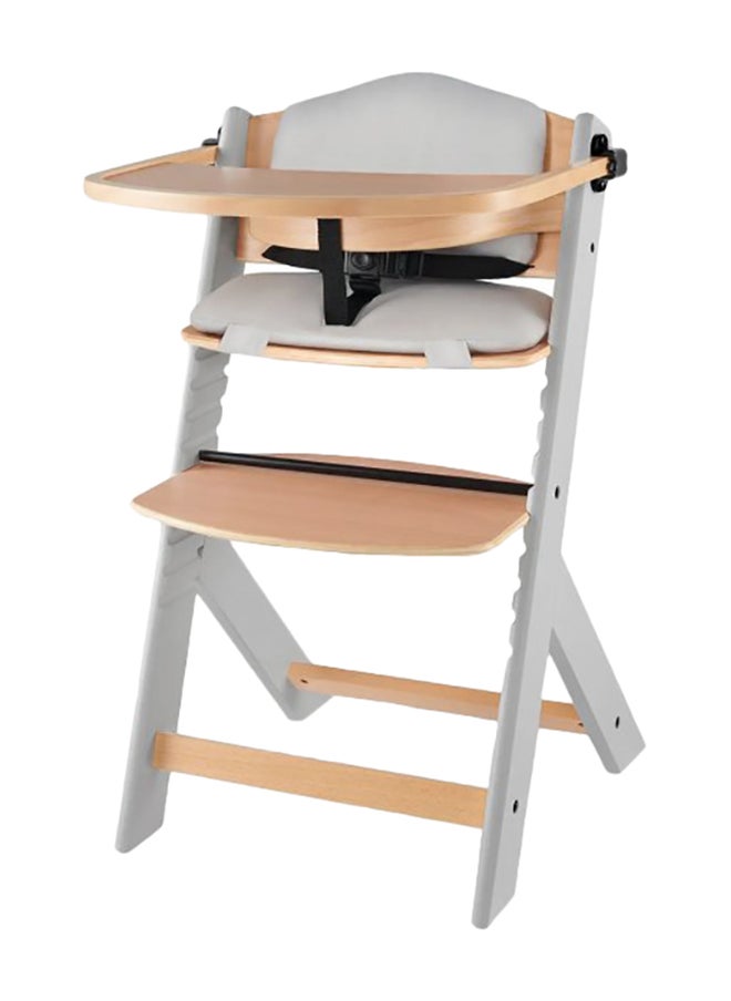 Kinderkraft - Enock Highchair With Pillow - Grey - Image 1