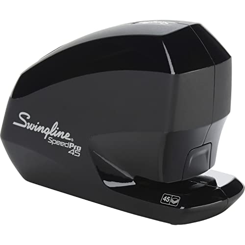 Swingline خزاف كهربائي من سوينجلين، حزمة قيمة Speed Pro 45، شريط كامل، سعة 45 ورقة (42141) - Image 1