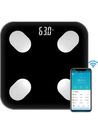 Body Scale - Bluetooth Smart Electronic Fat Scale, Multifunctional Home Scale with Bluetooth and High Precision Sensors, BMI Display, Water Intake Analyze, Healthy Body Composition-10990 - pzsku/Z82BCB11B6713078C7425Z/45/_/1733380068/e0209b25-4a51-4fa1-b41e-31d05dd01c7d