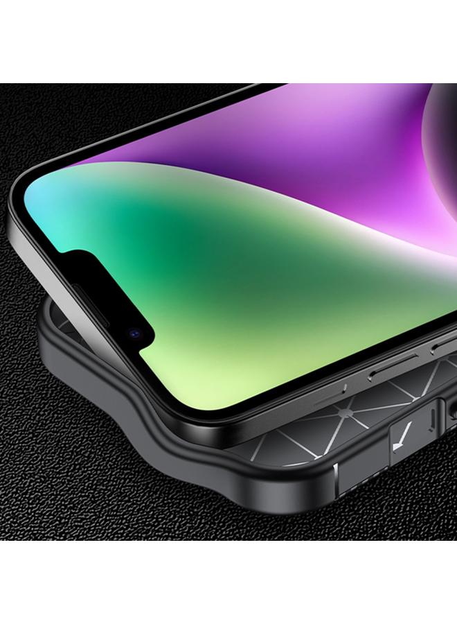 S-TOP Case For iPhone 16e Carbon Fiber Texture Shockproof TPU Phone Case - Image 4
