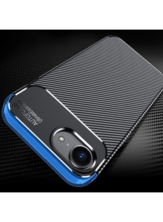 S-TOP Case For iPhone 16e Carbon Fiber Texture Shockproof TPU Phone Case - Image 5