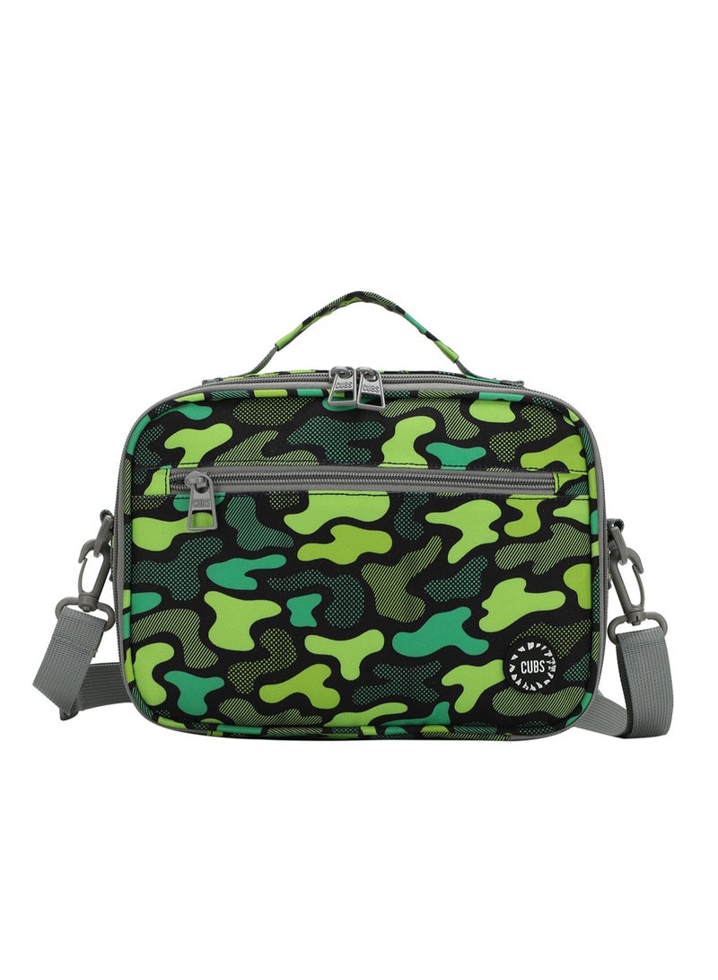 CUBS Printed Waterproof lunch bag with removable shoulder strap carrying your favorite meals to school, work or while traveling - Image 1