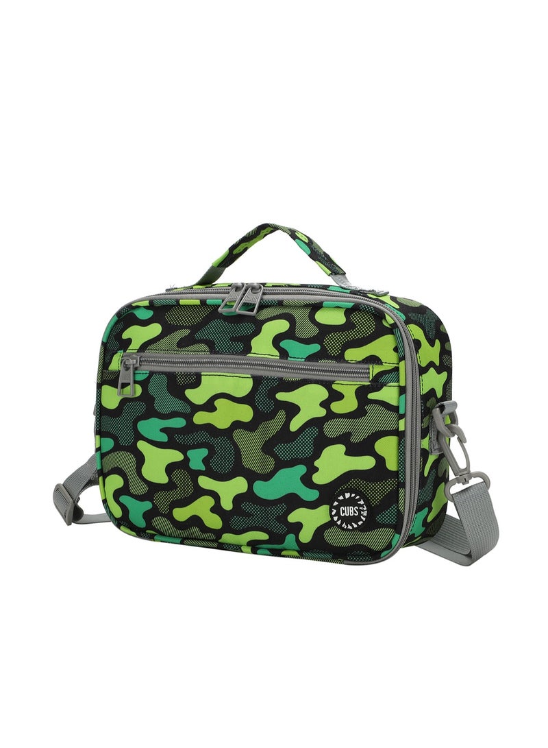 CUBS Printed Waterproof lunch bag with removable shoulder strap carrying your favorite meals to school, work or while traveling - Image 2