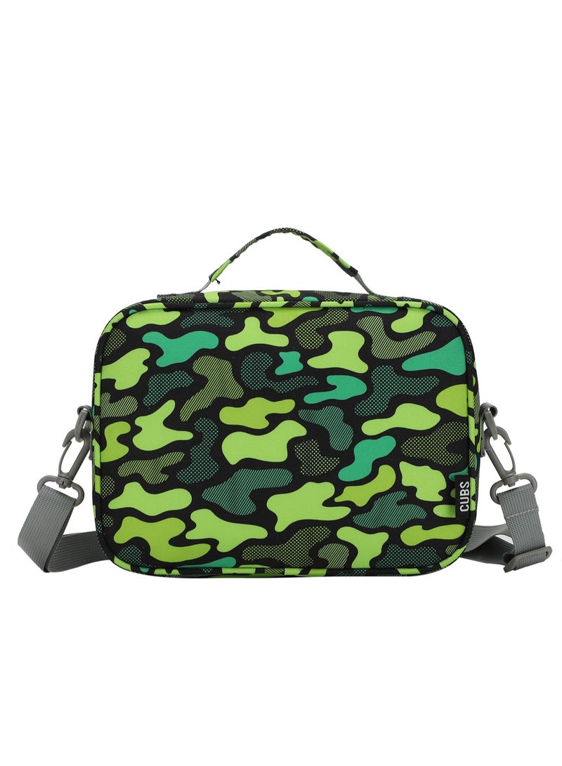 CUBS Printed Waterproof lunch bag with removable shoulder strap carrying your favorite meals to school, work or while traveling - Image 3