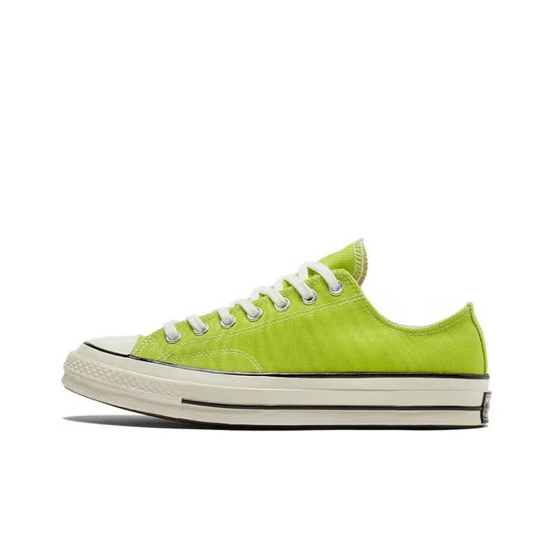 E-Commerce Putian Shoes Meiqi Converse 1970S Canvas Golden Canvas Men'S And Women'S High And Low Couple Vulcanized Shoes - Image 1