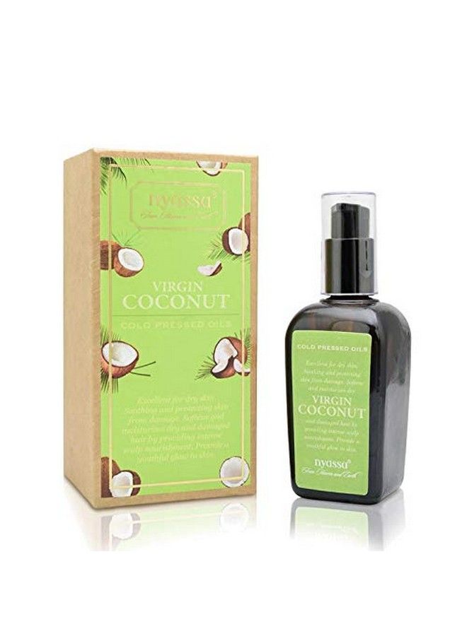 Nyassa Cold Pressed Virgin Coconut Oil 100 Ml. No Parabens Silicons Petroleum. Cruelty Free.Pure And Natural. Rich In Vitamin E And A Intensely Hydrating With Multiple Uses For Both Skin And Hair. - Image 1