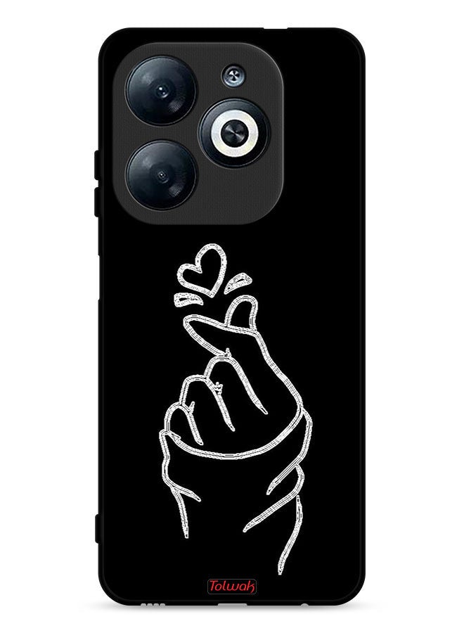 Tolwak Infinix Smart 8 4G Protective Case Cover Snap Love - Image 1