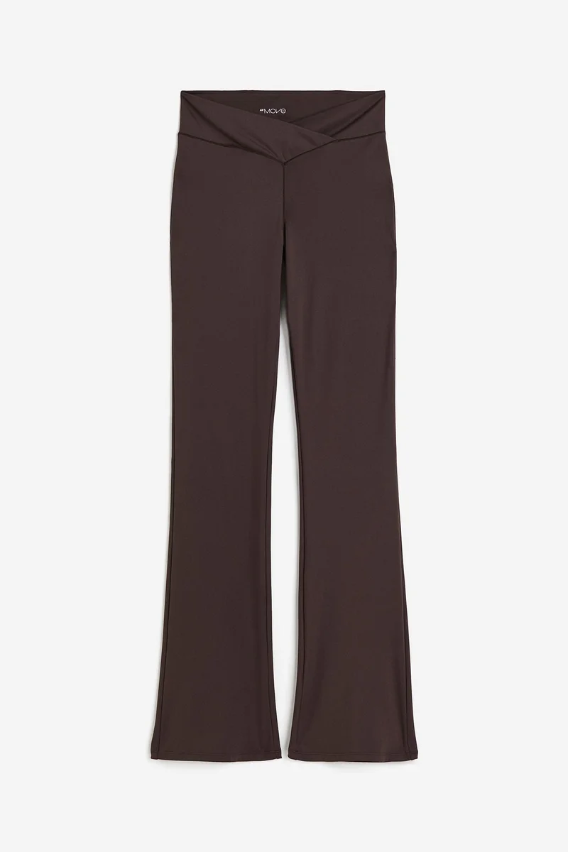 H&M SoftMove™ Flared sports tights