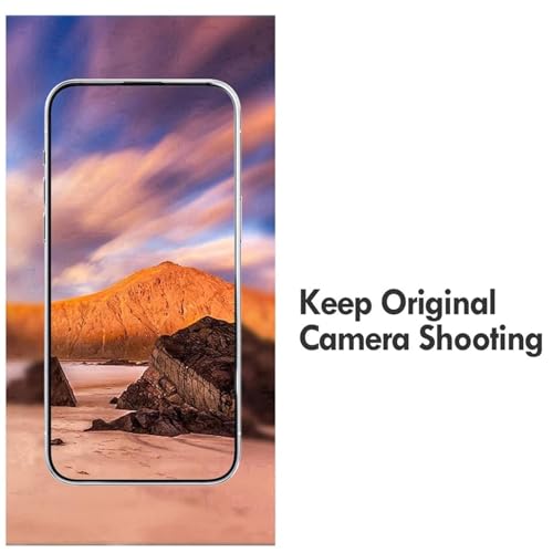 ZARALA Camera Lens Frame Glass Compatible with oneplus 15 Tempered Glass Aluminum Alloy Frame Individual Camera Lens Protector Cover Silver - Image 5