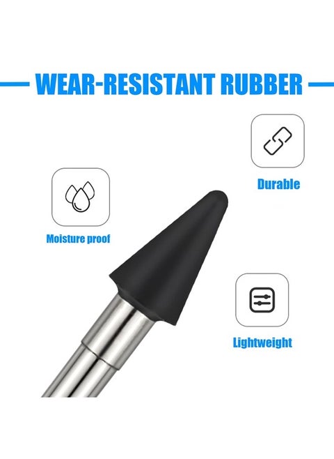 Slim Pen 2 Tips (2 Pack) Replacement fits for Surface Slim Pen 2, Real-Time Sensitivity Replacement nibs fits for Surface Pro 8/Surface Pro X/Surface Laptop Studio/Surface Duo 2 Table Pen