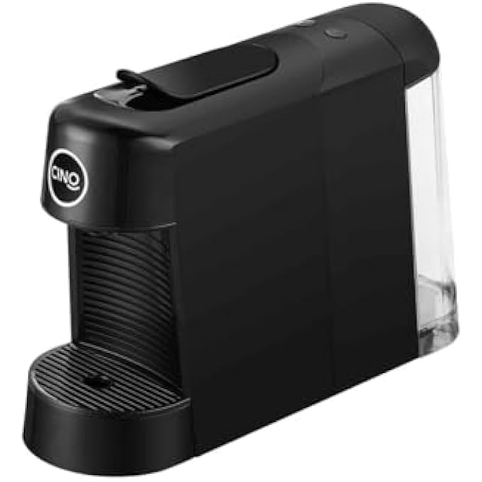 CINO Pinta Compact Coffee MachineSleek DesignPortableBlack - Image 1