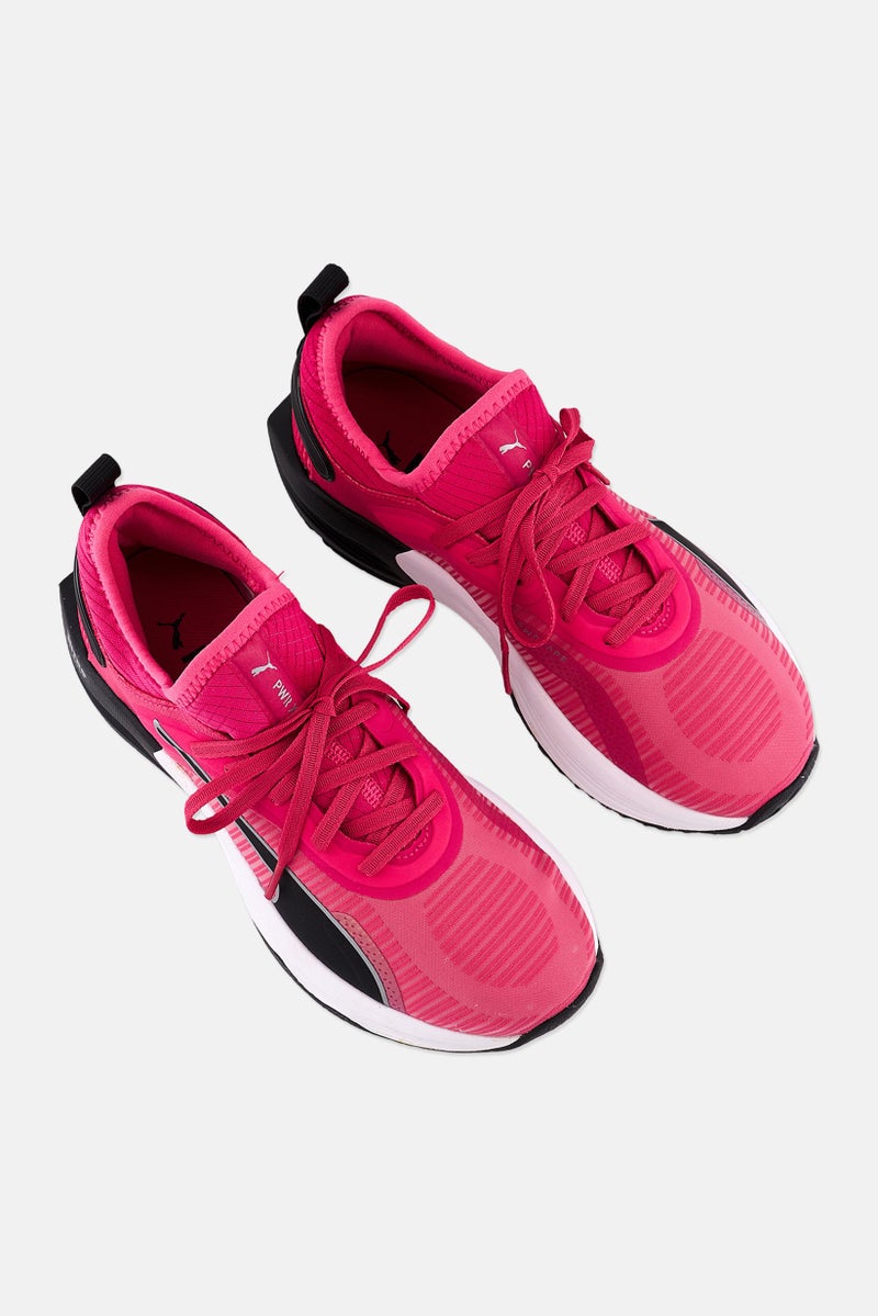 PUMA أحذية تدريب نسائية Pwr XX Nitro مزودة بأربطة، وردي - Image 4