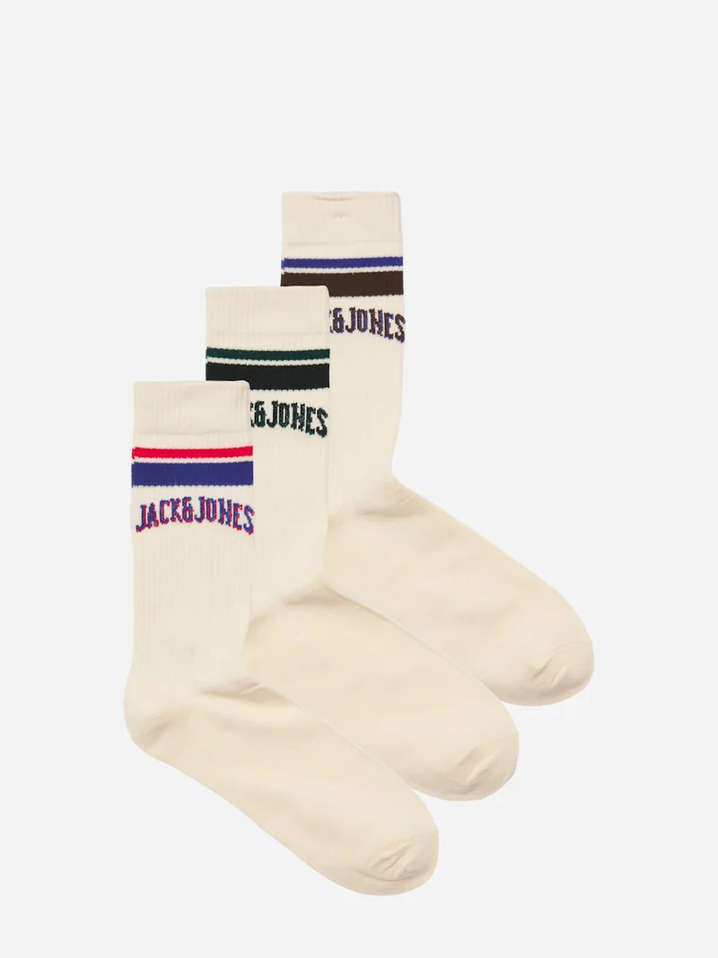 JACK & JONES Jack & Jones Pack of 3 - JACMATEO Tennis Socks