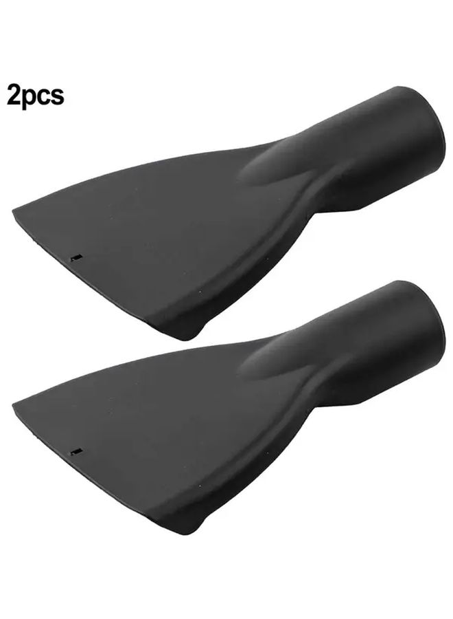 Vacuum Cleaner Gap Nozzle Set 2 Black Mattress Brush Flat Attachment - Image 1