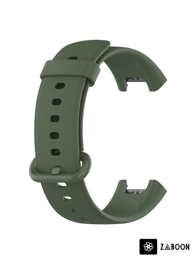 Zaboon Xiaomi MI Watch Lite / Redmi Watch Litchi Texture Leather Watch Band - Image 2