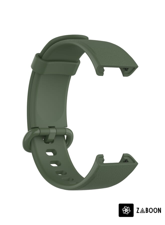 Zaboon Xiaomi MI Watch Lite / Redmi Watch Litchi Texture Leather Watch Band - Image 3