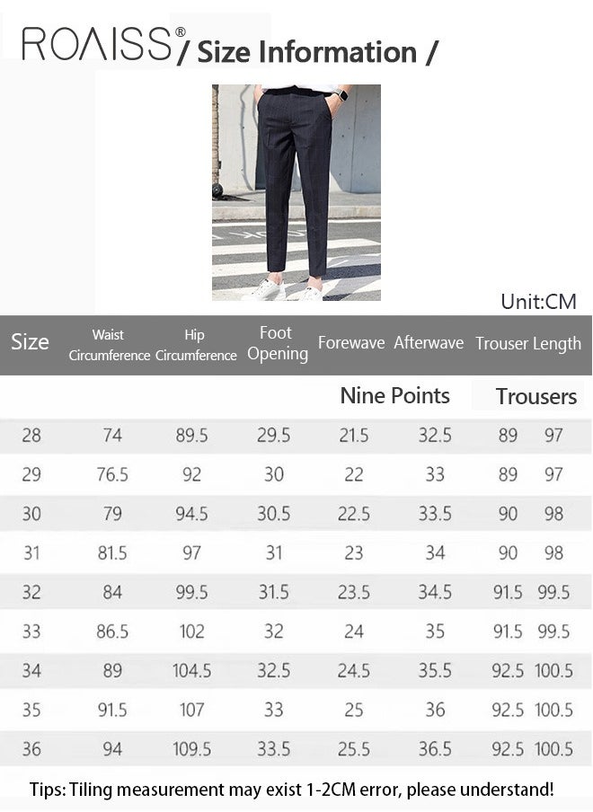 Young Men's Suit Pants Straight Fit British Plaid Thin Section Business Casual Pants Cropped Pants - pzsku/Z82BD5559A6410848527CZ/45/_/1724035149/298462f9-06a3-4a2a-91f8-3e0ab7895dd8