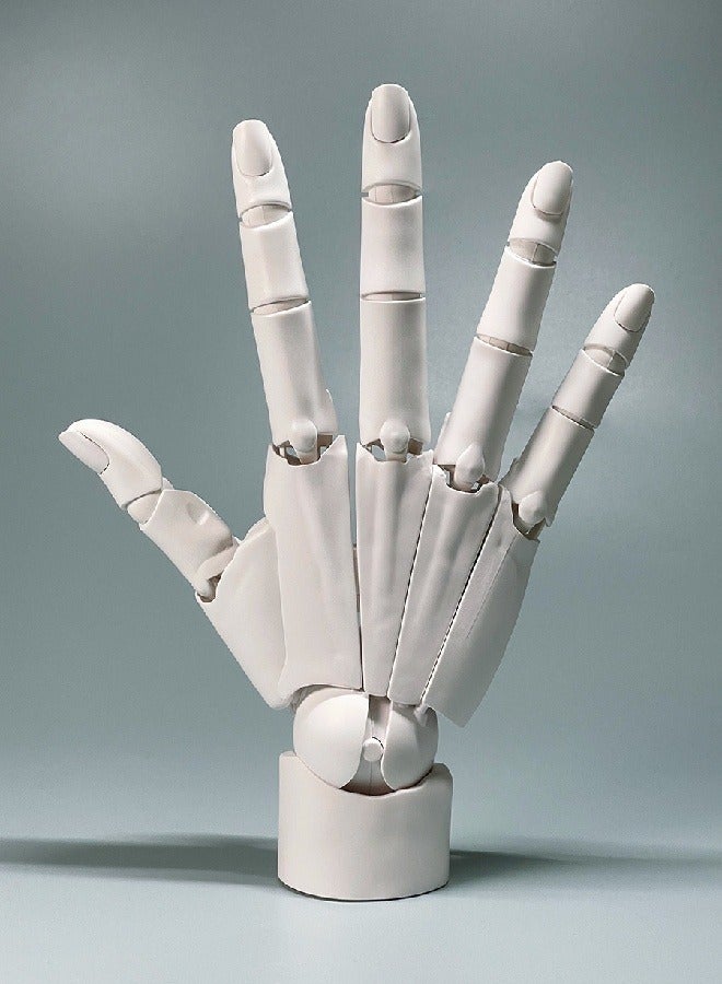 general Super movable 1:1 hand model, finger joints, bionic knuckles, animation painting, prime body art, hand-made - Image 2