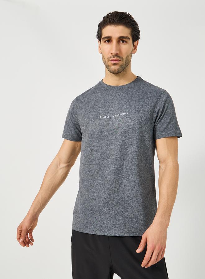 304 Black Tidal Crew Neck T-Shirt Black for Men | Best Price KSA
