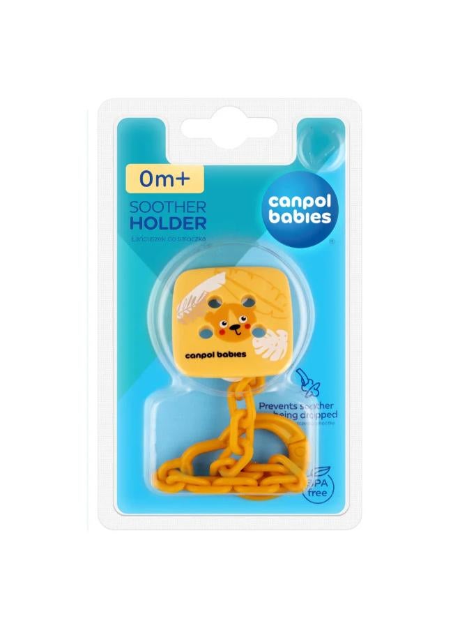 Canpol Babies Soother Holder - Orange - Image 1