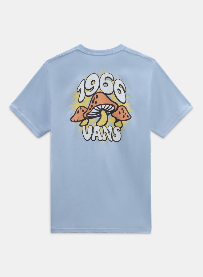 VANS تي شيرت برقبة دائرية ورسومات فطر - Image 1