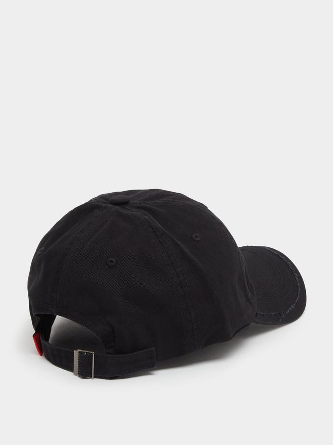 Styli Styli Black Cowboy Design Baseball Cap  - Image 2