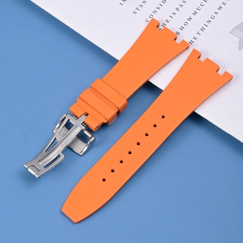 Bluejw Best Seller 26mm FKM Rubber Watch Strap Replacement, Soft Sport Watch Bands Accessories for A-P Bracelet - In Stock - Image 4