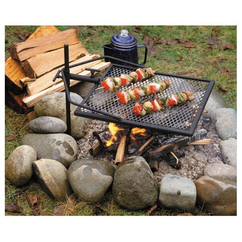 Panacea Adjust-A-Grill Camping Grill - Makes Outdoor Cooking Easier and Safer - Image 2