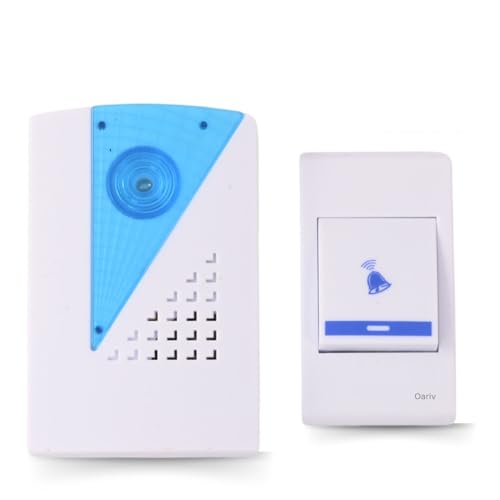 Oariv Wireless Doorbell | Battery Powered Long-Range Door Chime with Various Ringtones | Ideal for Home, Office, Shop Us (Multi design) - Image 2