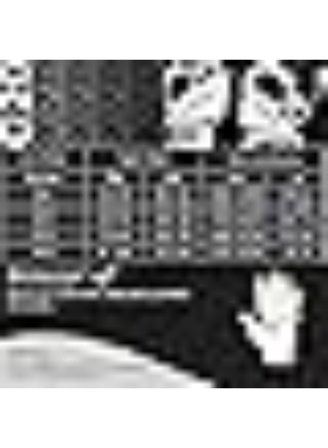 ستاربرو جوانتي الملاكمة C20 للنساء والرجال للتدريب على اللكمات القوية والسريعة من ستاربرو، جوانتي ملاكمة مخرم مقاس 10 اونصة، اسود/ أبيض، 10 اونصة - Image 5