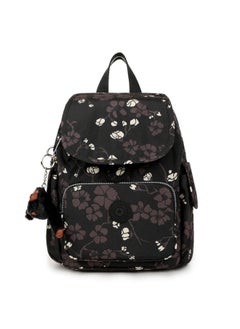 Black background with bright gold print.