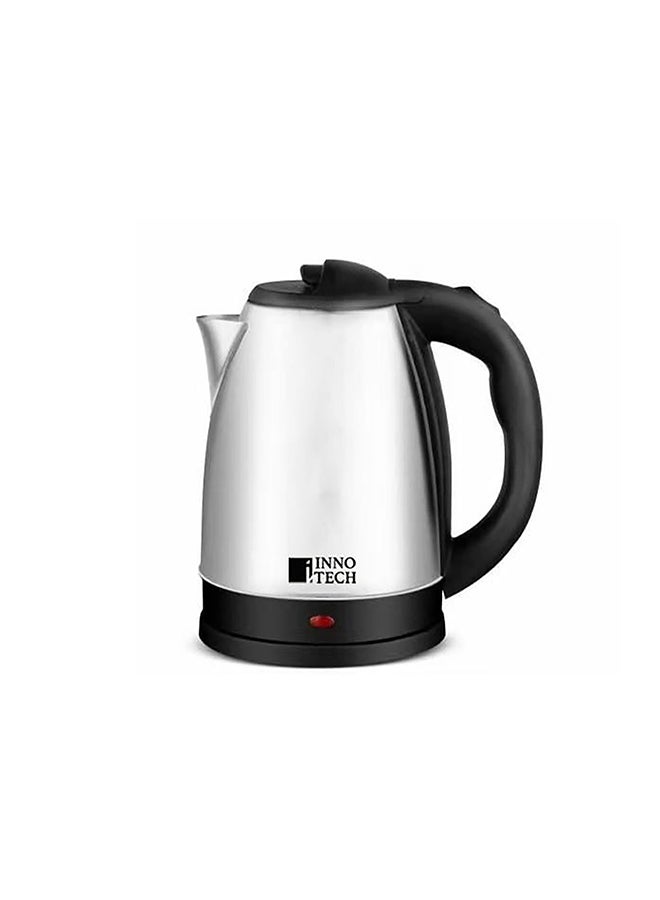 Innotech Stainless Steel Electric Kettle 1.8L – 1800W, Auto Lid Opening, Dry-Boil Protection, 360° Rotating Base, Indicator Light, Cord Storage & Anti-Slip Feet – Sleek & Safe Design - Image 4