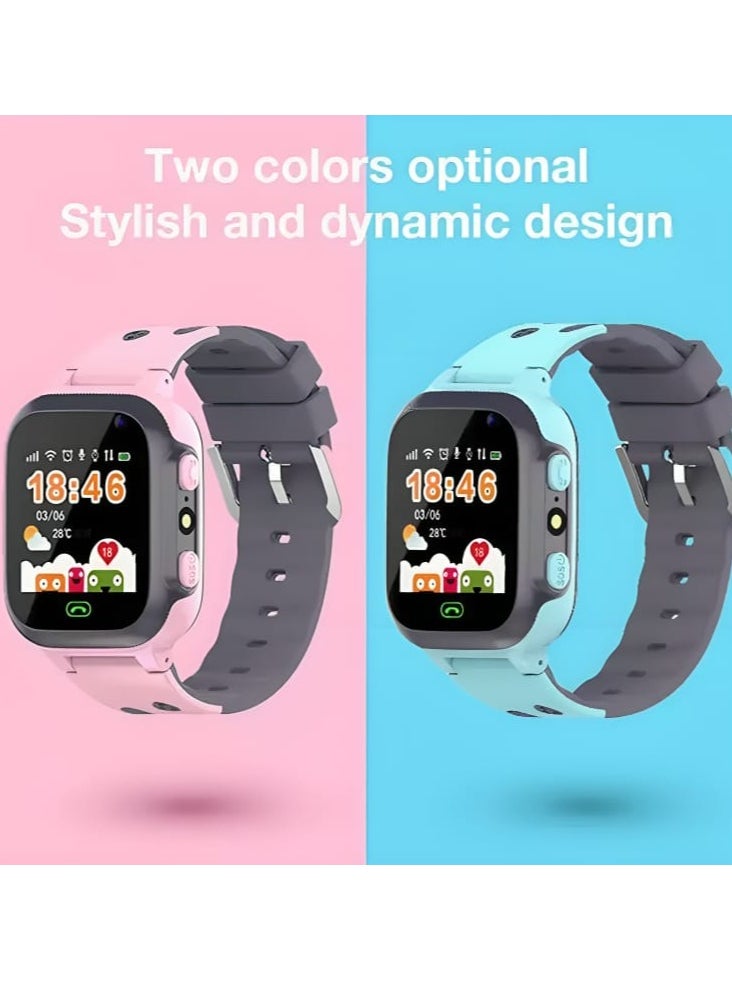 modio - MK05 Kids Smart Watch With Calling Feature and Built-in Flashlight and 32MB Ram and 32MB Rom Multicolour - Image 1
