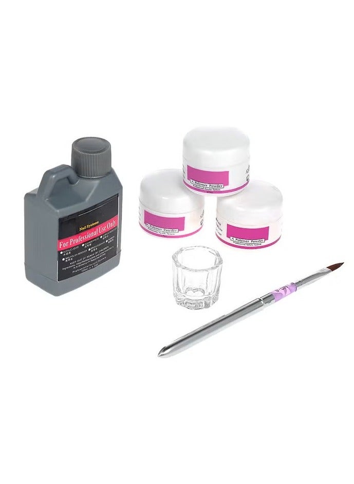 ORiTi مجموعة أدوات احترافية لتزيين الأظافر مكونة من 6 قطع، شفافة/رمادية - Image 1