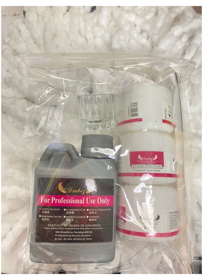 ORiTi مجموعة أدوات احترافية لتزيين الأظافر مكونة من 6 قطع، شفافة/رمادية - Image 2