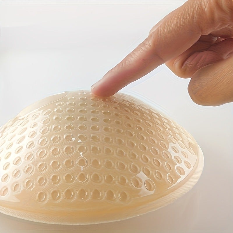 Women's Sexy Non-Slip Thin Invisible Bra Pads with Removable Straps, Perfect for Summer Swimming - Image 4