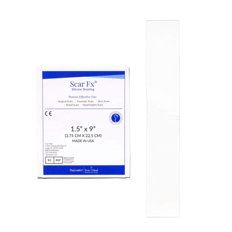 Rejuvaskin Scar Fx Silicone Scar Therapy, Size Of Patch 1 1/2" X 9", 1 Patch