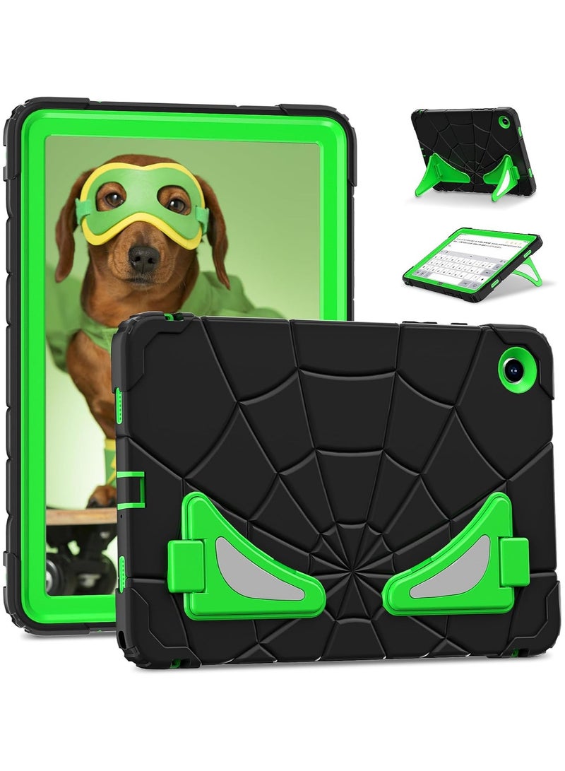 general Kids Case for Samsung Galaxy Tab A9 Plus 11 Inch 2023 Tablet with Flat Concealed Bracket,Heavy Duty Shockproof Protective Kids Stand Cover