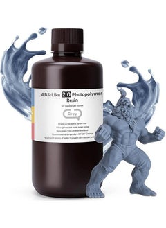 ELEGOO Abs Like Photopolymer Resin V2.0 Grey 1kg  - Image 1