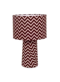 Zigzag Lampshade With Pedestal Maroon - pzsku/Z82BE33129386D56FC927Z/45/_/1728978620/a1537d4a-84be-4659-9553-89953fe1e0e9