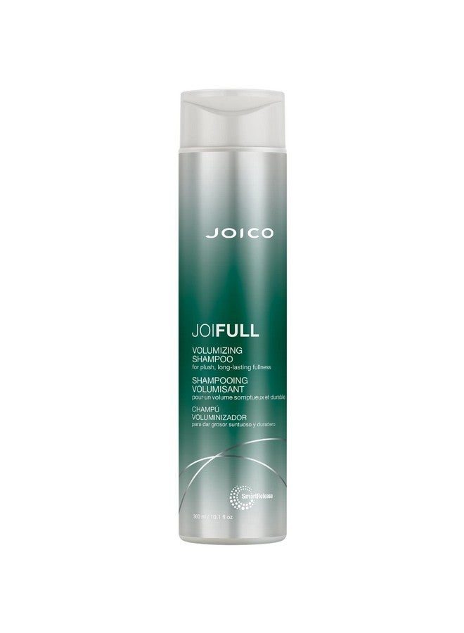 JOICO Joifull Volumizing Shampoo For Fine Thin Hair Add Instant Body Longlasting Fullness For Thicker Bouncier Hair Boost Shine With Lotus Flower & Bamboo Extract 10.1 Fl Oz  - Image 1