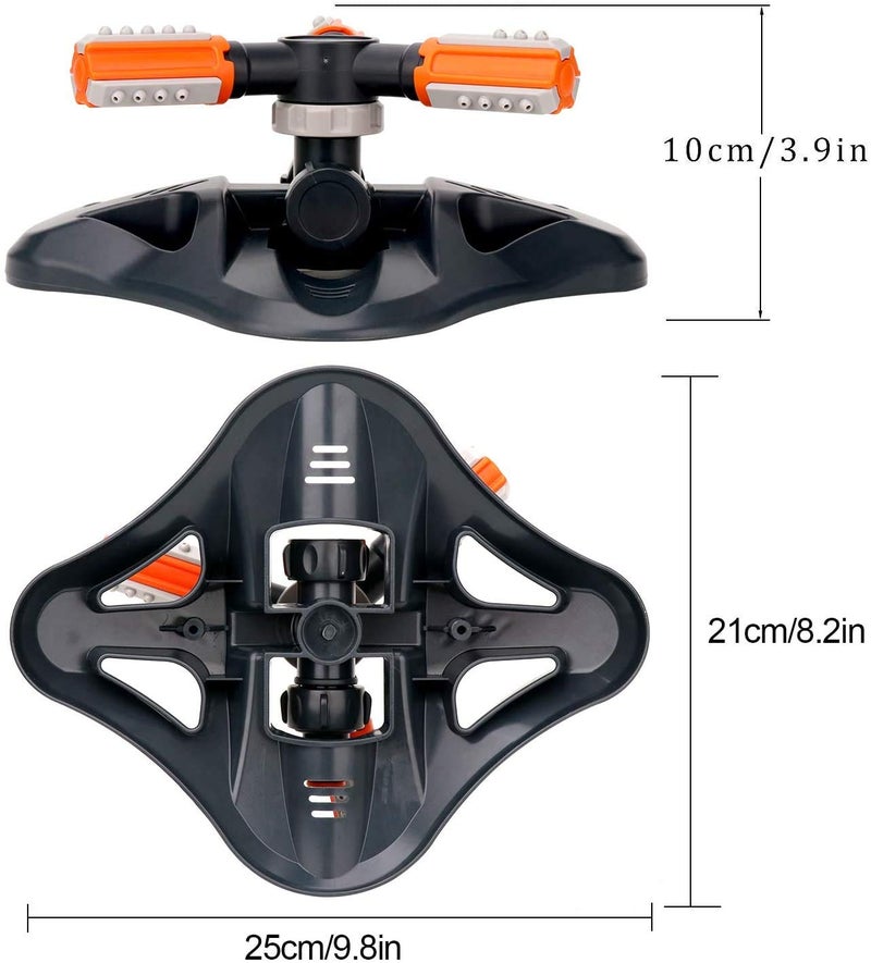 NILKANTH® Automatic 360 Rotating Lawn Garden Large Area Coverage Water Sprinkler for Yard and Lawns (2020 Update) - Image 3