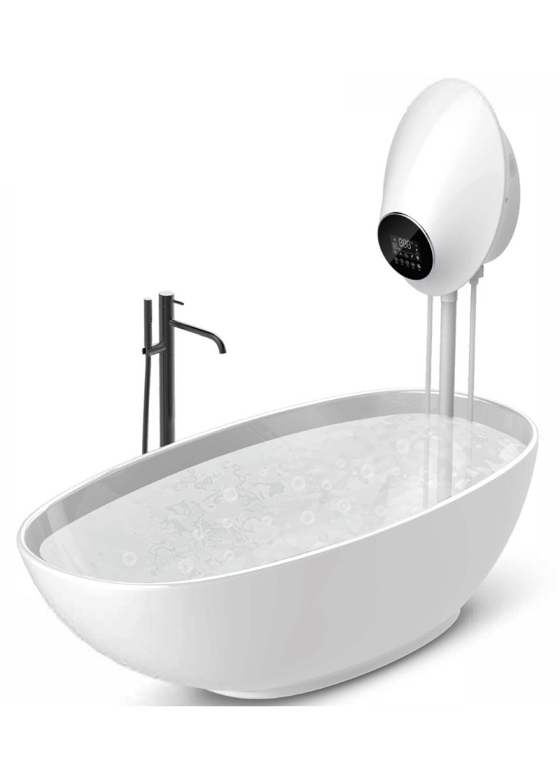 Eivax Hydrogen-rich SPA hydrotherapy instrument | H2 hydrogen | Hydrogen-rich skin beautifying instrument | Deep cleansing | Skin repair | Relieve fatigue | Delay aging | Bathroom rehabilitation center | Touch screen with voice broadcast  - Image 1
