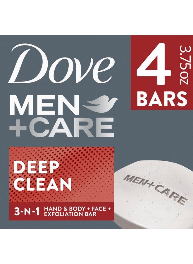 Dove Men+Care Dove Men + Care Body And Face Bar, Deep Clean, 4 Bar - Image 5