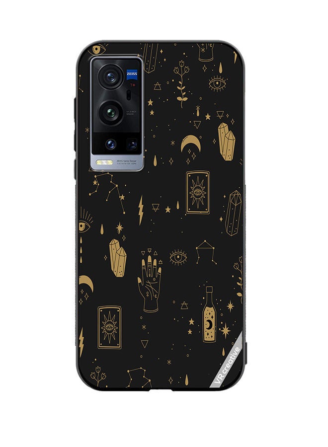 VR CREATIVE Protective Case Cover For Vivo X60 Pro Plus Abstract Design Multicolour - Image 1
